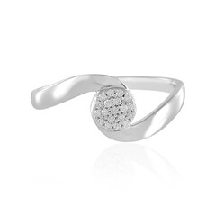 9K Flawless (F) Diamond Gold Ring (LUCENT DIAMONDS)