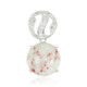 Cinnabar Silver Pendant