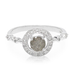 Romanian Spectrolite Silver Ring
