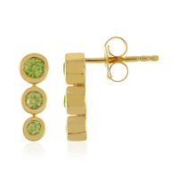Sphene Silver Earrings