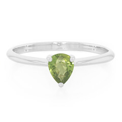 Mozambique Sapphire Silver Ring