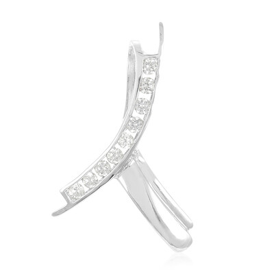 Zircon Silver Pendant