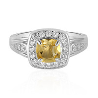 Citrine Silver Ring