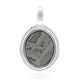Aletai-Meteorite Silver Pendant