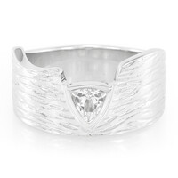 Glacier Topaz Silver Ring