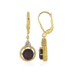 Mezezo Opal Silver Earrings