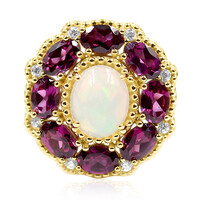 Welo Opal Silver Ring (Dallas Prince Designs)