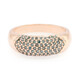 Fancy Diamond Silver Ring