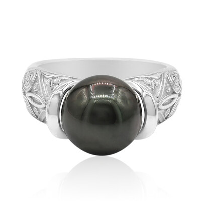 Tahitian Pearl Silver Ring (TPC)