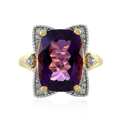 Moroccan Amethyst Silver Ring