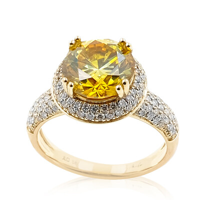 14K Sphalerite Gold Ring (de Melo)