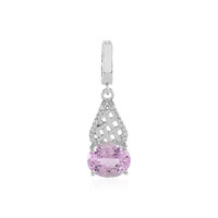 Kunzite Silver Pendant