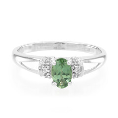Russian Apatite Silver Ring
