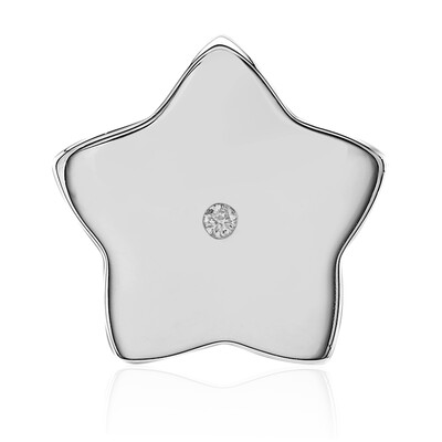 SI1 (G) Diamond Silver Charm (Annette)