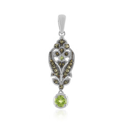 Peridot Silver Pendant