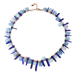Rose Hematite Silver Necklace