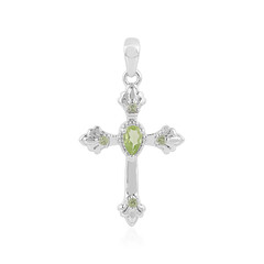 Peridot Silver Pendant