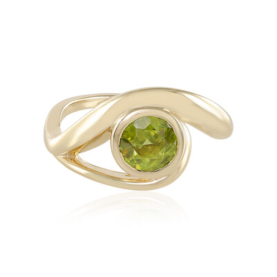 9K Sphene Gold Ring