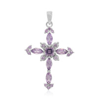 Amethyst Silver Pendant