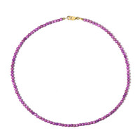 Phosphosiderite Silver Necklace