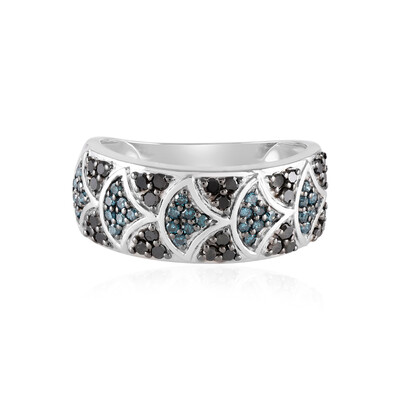 9K Black Diamond Gold Ring (KM by Juwelo)