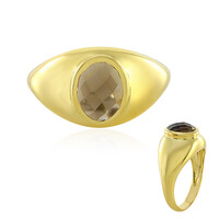 Smoky Quartz Silver Ring