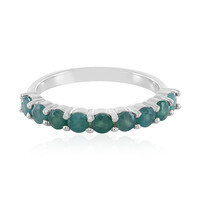 Grandidierite Silver Ring