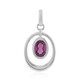 Roshoite Garnet Silver Pendant (Pallanova)