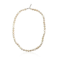 Freshwater pearl Silver Necklace (TPC)