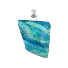 Atacama Opal Silver Pendant (Bali Barong)