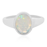 Welo Opal Silver Ring