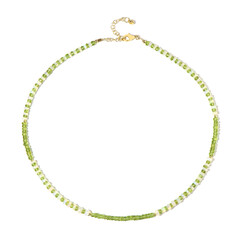 Peridot Silver Necklace