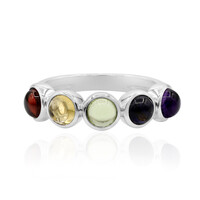 Mozambique Garnet Silver Ring