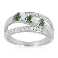 Paraiba Tourmaline Silver Ring