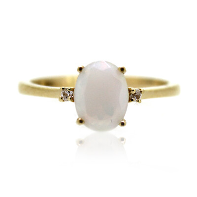 Welo Opal Silver Ring
