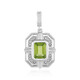 Peridot Silver Pendant
