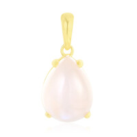 Tanzanian Rainbow Moonstone Silver Pendant