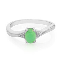 Imperial Chrysoprase Silver Ring