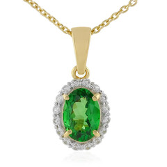 9K Tsavorite Gold Necklace (La Revelle)
