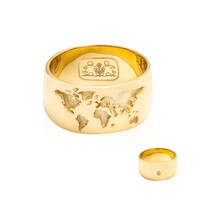 9K SI Diamond Gold Ring