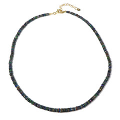 Mezezo Opal Silver Necklace