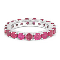 Madagascar Ruby Silver Ring