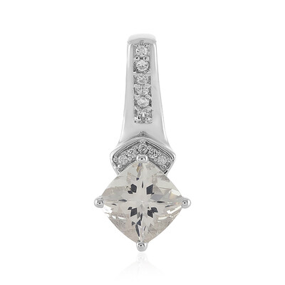 Danburite Silver Pendant