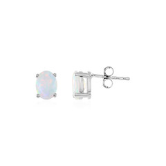 Welo Opal Silver Earrings