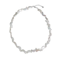 Keshi pearl Silver Necklace (TPC)