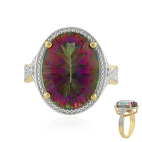 Mystic Quartz Silver Ring