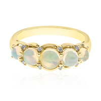 10K AAA Welo Opal Gold Ring