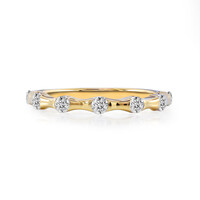 18K IF (D) Diamond Gold Ring