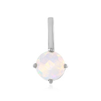 Welo Opal Silver Pendant