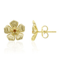 Citrine Silver Earrings